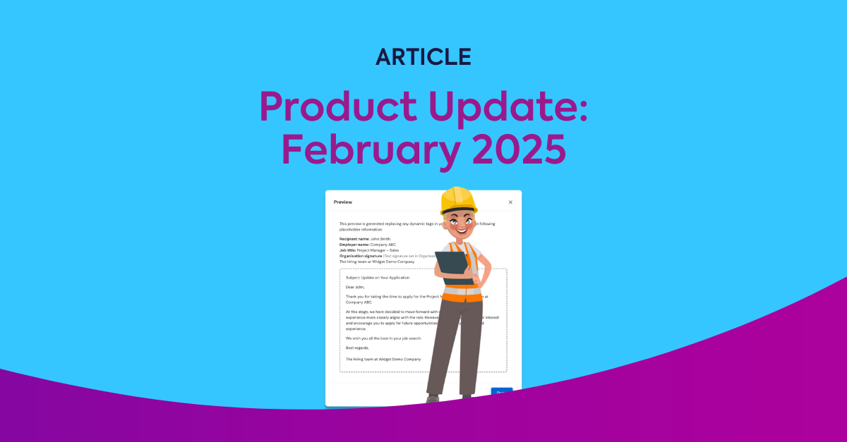 Product Update February 2025