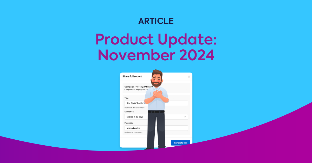 Product Update November 2024